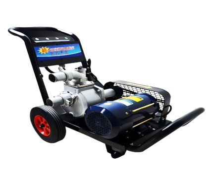 Heavy-Duty 220V AC Mobile Explosion-Proof Fuel Transfer Pump (1100W)