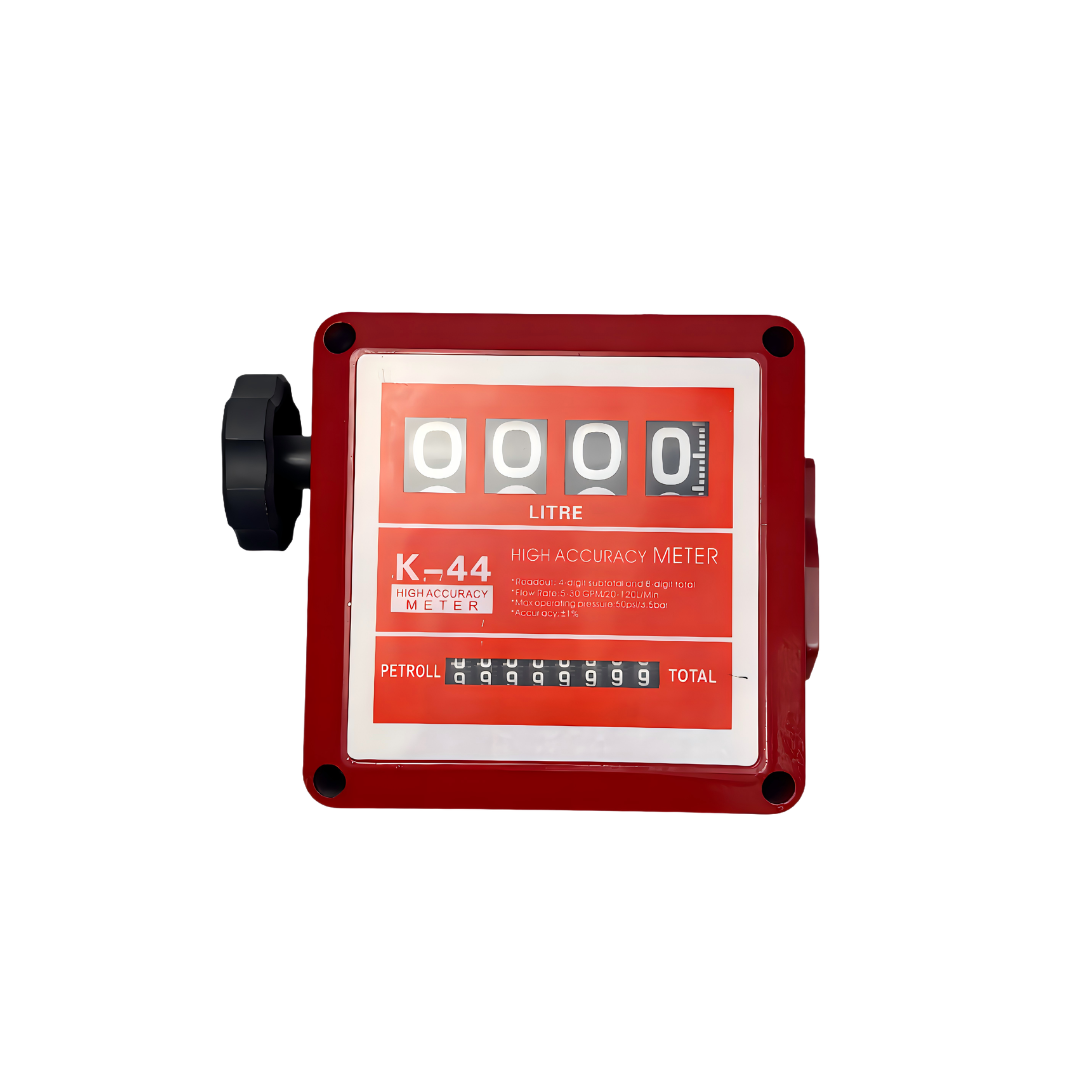 1 Inch Compact Aluminum Mechanical Meter 4-Digit