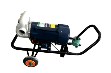 220V AC Mobile Explosion-Proof Fuel Transfer Pump with Trolley