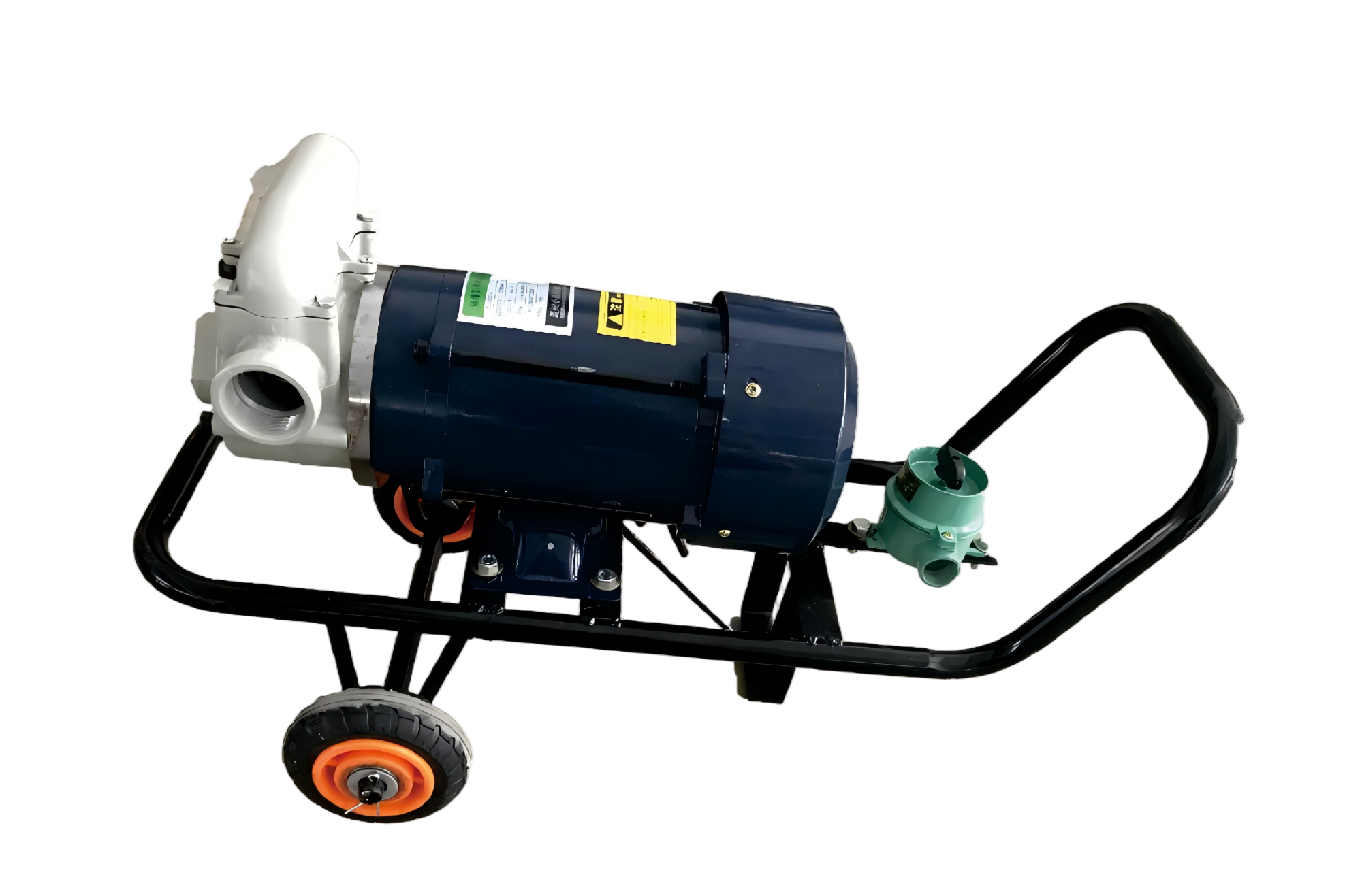 220V AC Mobile Explosion-Proof Fuel Transfer Pump with Trolley