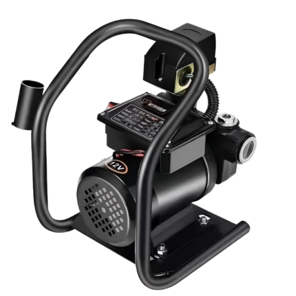 DC Electric Diesel Transfer Pump with Protective Steel Frame